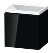 Duravit Möbel-Set L-Cube 45x35x48cm, 1 Tür, An L, o HL, sw hgl