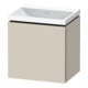 Duravit Möbel-Set L-Cube 45x35x48cm, 1 Tür, An L, o HL, Tau matt-1