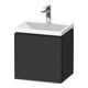 Duravit Möbel-Set L-Cube 45x35x48cm, 1 Tür, An R, m HL, gra matt-1