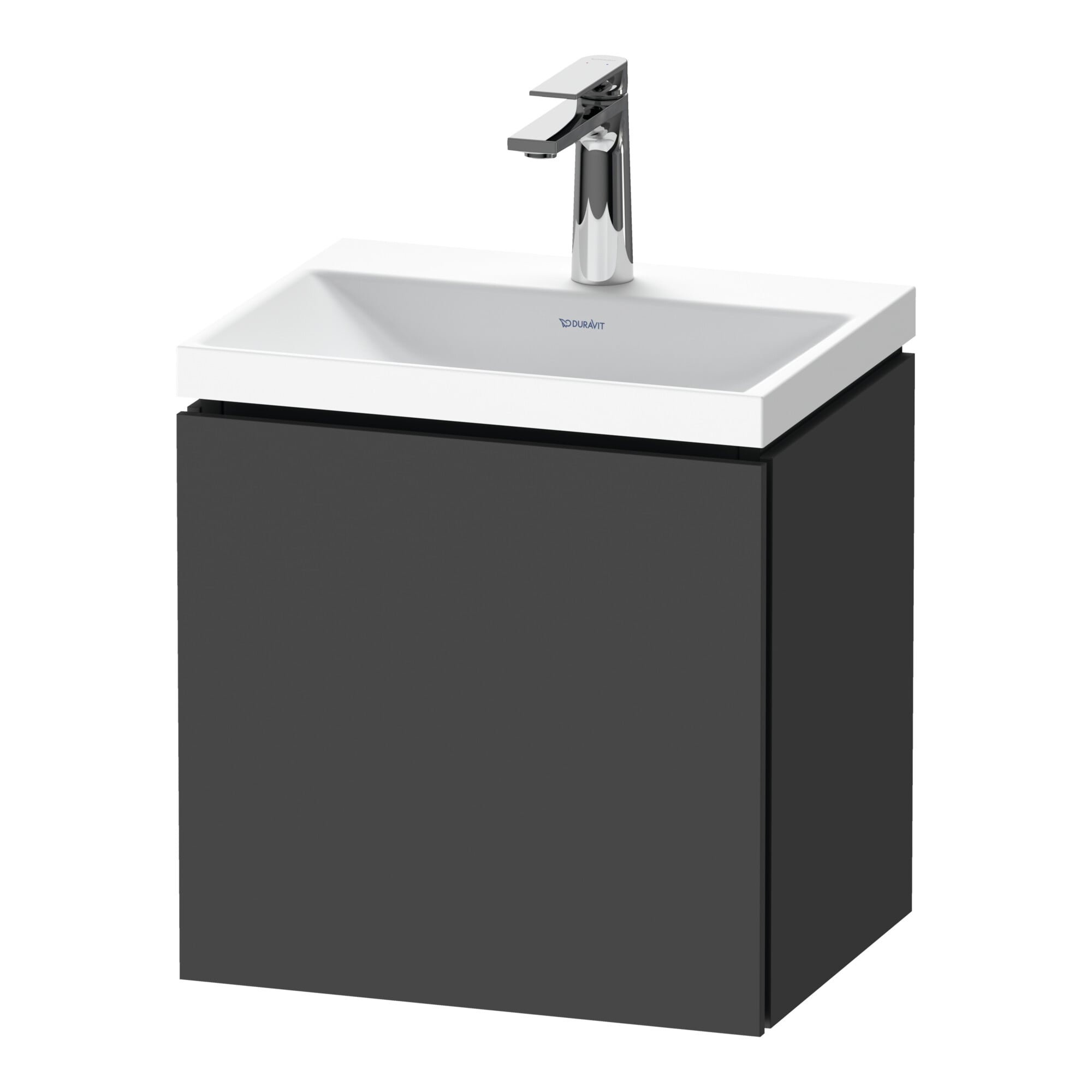 Duravit Möbel-Set L-Cube 45x35x48cm, 1 Tür, An R, m HL, graph ma
