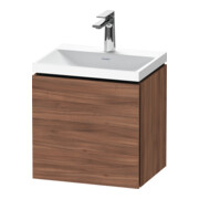 Duravit Möbel-Set L-Cube 45x35x48cm, 1 Tür, An R, m HL, Nussb Nat