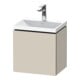 Duravit Möbel-Set L-Cube 45x35x48cm, 1 Tür, An R, m HL, Tau matt-1