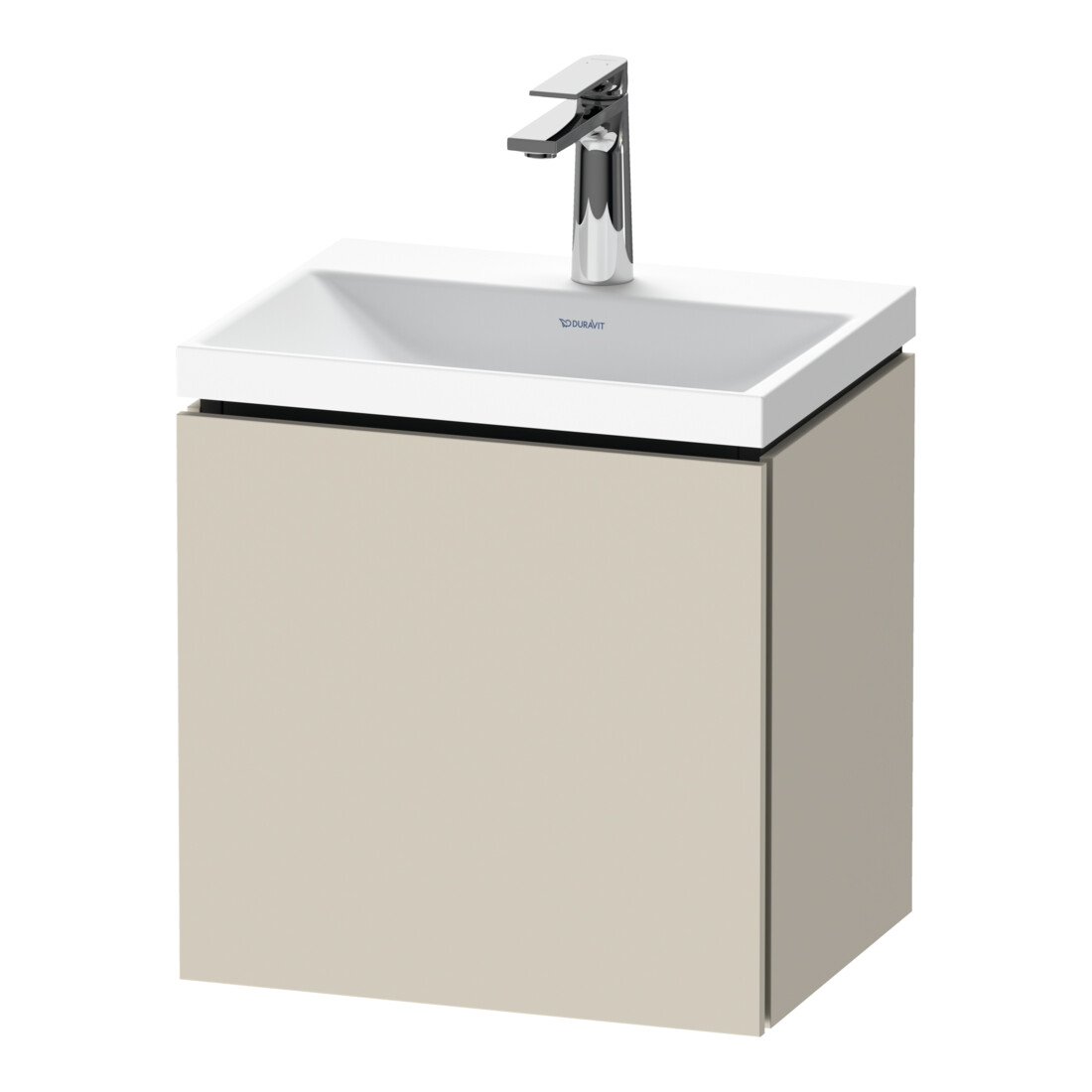 Duravit Möbel-Set L-Cube 45x35x48cm, 1 Tür, An R, m HL, Tau matt