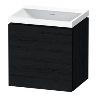 Duravit Möbel-Set L-Cube 45x35x48cm, 1 Tür, An R, o Hahnl., Ei sw