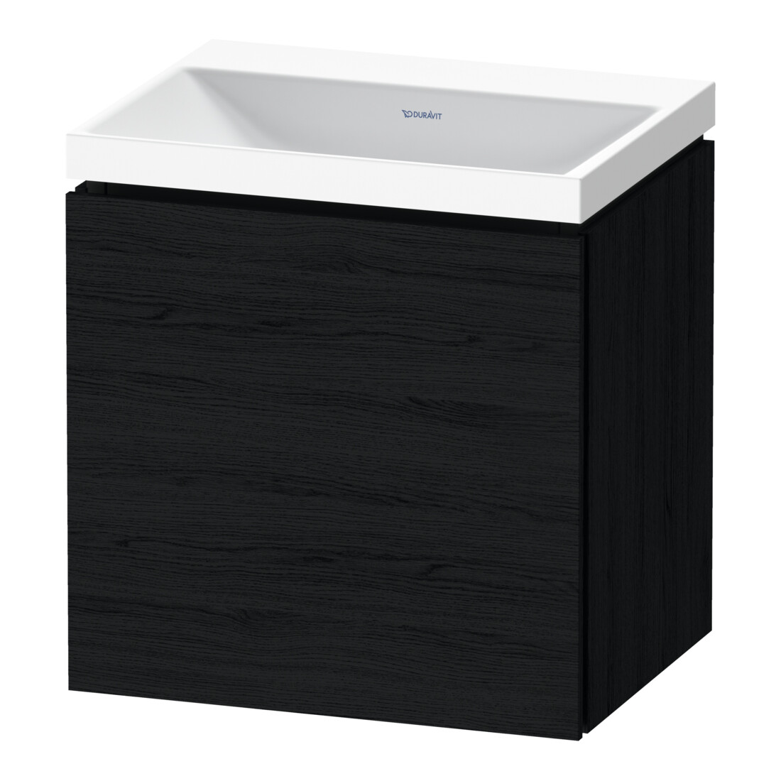 Duravit Möbel-Set L-Cube 45x35x48cm, 1 Tür, An R, o Hahnl., Ei sw