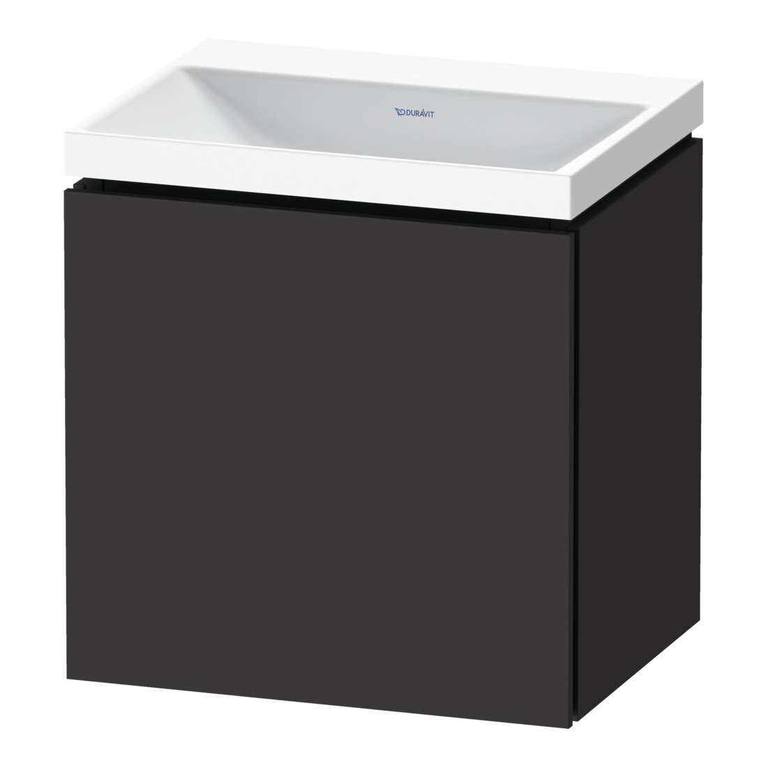 Duravit Möbel-Set L-Cube 45x35x48cm, 1 Tür, An R, o HL, gra matt