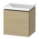Duravit Möbel-Set L-Cube 45x35x48cm, 1 Tür, An R, o HL, med. Ei-1
