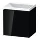 Duravit Möbel-Set L-Cube 45x35x48cm, 1 Tür, An R, o HL, sw hgl-1