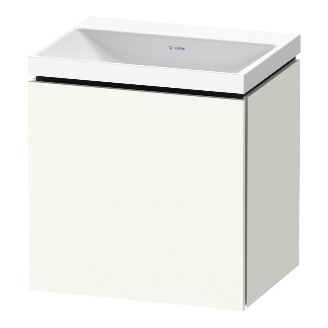 Duravit Möbel-Set L-Cube 45x35x48cm, 1 Tür, An R, o HL, we. matt