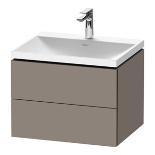 Duravit Möbel-Set L-Cube 60x48x48cm, m Hahnl., bas. ma, 2 Schub.