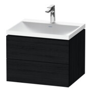 Duravit Möbel-Set L-Cube 60x48x48cm, m Hahnl., Ei sw, 2 Schub.