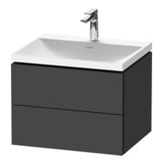 Duravit Möbel-Set L-Cube 60x48x48cm, m Hahnl., graph ma, 2 Schub.