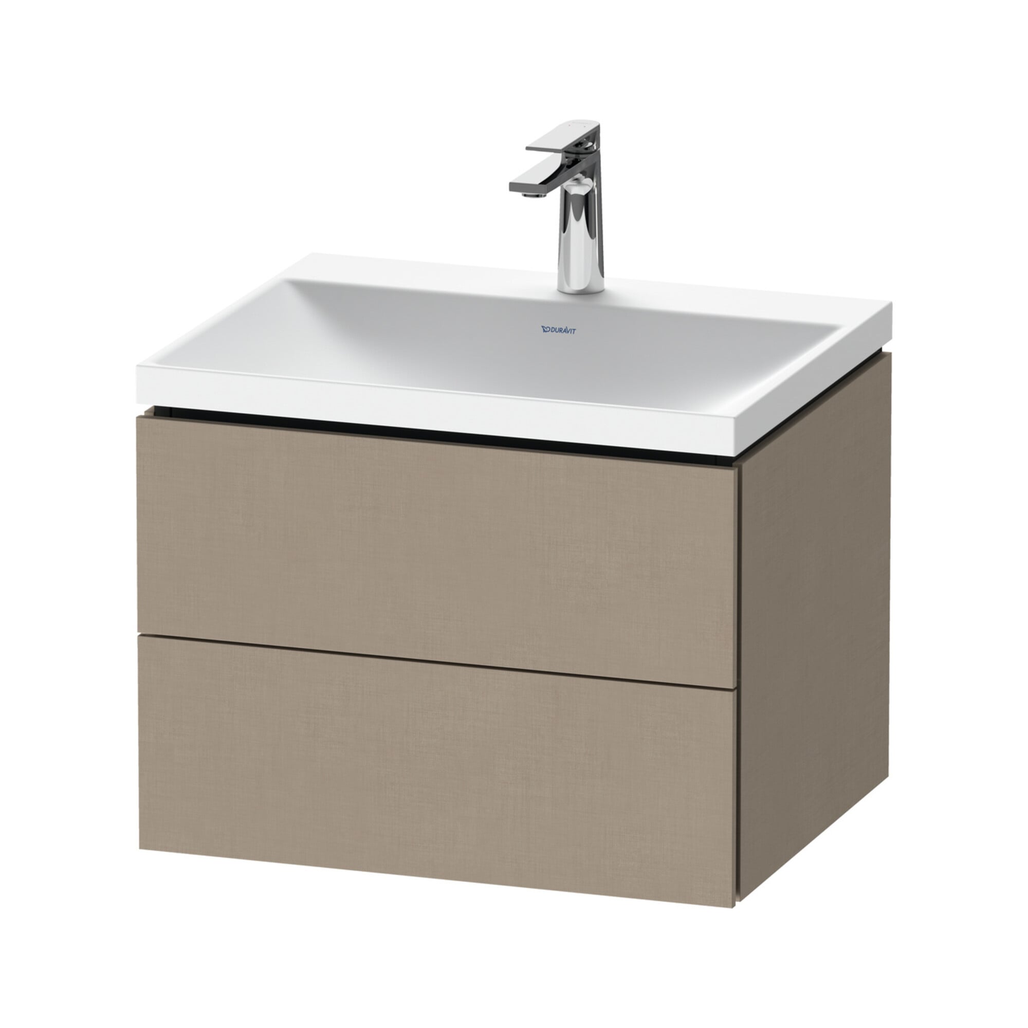 Duravit Möbel-Set L-Cube 60x48x48cm, m Hahnl., lei, 2 Schubkästen