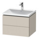 Duravit Möbel-Set L-Cube 60x48x48cm, m Hahnl., Tau ma, 2 Schub.-1