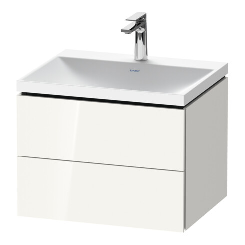 Duravit Möbel-Set L-Cube 60x48x48cm, m Hahnl., we. hgl, 2 Schub.