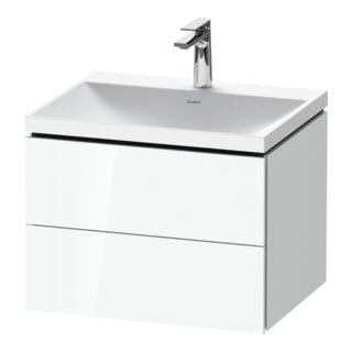Duravit Möbel-Set L-Cube 60x48x48cm, m Hahnl., we. hgl, 2 Schub.