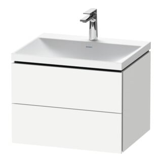 Duravit Möbel-Set L-Cube 60x48x48cm, m Hahnl., we. ma, 2 Schub.