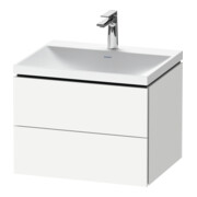 Duravit Möbel-Set L-Cube 60x48x48cm, m Hahnl., we. ma, 2 Schub.