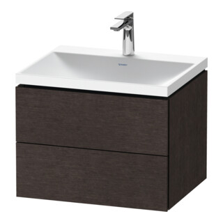 Duravit Möbel-Set L-Cube 60x48x48cm, m HL, Ei dkl. geb., 2 Schub.