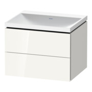 Duravit Möbel-Set L-Cube 60x48x48cm, o. Hahnl., we. hgl, 2 Schub.