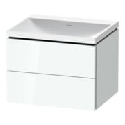 Duravit Möbel-Set L-Cube 60x48x48cm, o. Hahnl., we. hgl, 2 Schub.