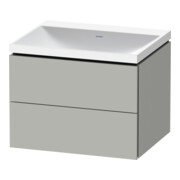 Duravit Möbel-Set L-Cube 60x48x48cm, o HL, betongr ma, 2 Schub.