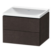 Duravit Möbel-Set L-Cube 60x48x48cm, o HL, Ei dkl. geb., 2 Schub.