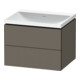 Duravit Möbel-Set L-Cube 60x48x48cm, o HL, f Gr s-matt, 2 Schub.-1