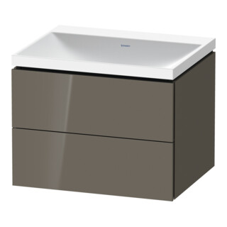 Duravit Möbel-Set L-Cube 60x48x48cm, o HL, flan. Gr hgl, 2 Schub.