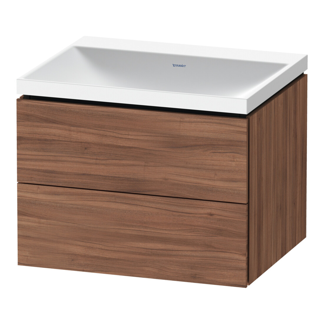 Duravit Möbel-Set L-Cube 60x48x48cm, o HL, Nussb Nat, 2 Schub.
