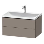 Duravit Möbel-Set L-Cube 80x48x48cm, m Hahnl., bas. ma, 2 Schub.