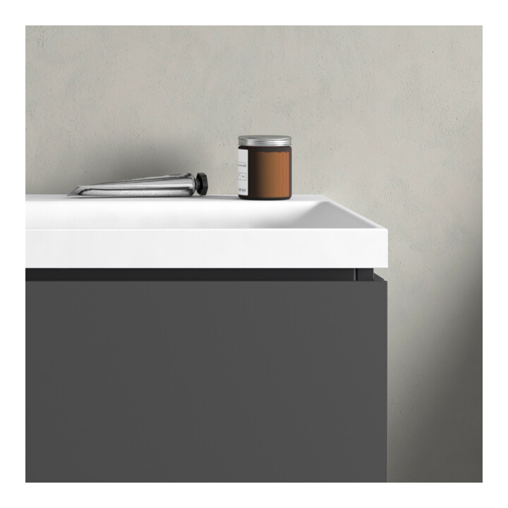 Duravit Möbel-Set L-Cube 80x48x48cm, m Hahnl., graph ma, 2 Schub.