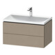 Duravit Möbel-Set L-Cube 80x48x48cm, m Hahnl., lei, 2 Schubkästen-1