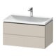 Duravit Möbel-Set L-Cube 80x48x48cm, m Hahnl., Tau ma, 2 Schub.-1
