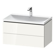 Duravit Möbel-Set L-Cube 80x48x48cm, m Hahnl., we. hgl, 2 Schub.