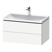 Duravit Möbel-Set L-Cube 80x48x48cm, m Hahnl., we. ma, 2 Schub.