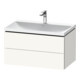 Duravit Möbel-Set L-Cube 80x48x48cm, m Hahnl., we. matt, 2 Schub.-1