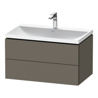 Duravit Möbel-Set L-Cube 80x48x48cm, m HL, f Gr s-matt, 2 Schub.