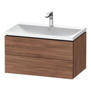 Duravit Möbel-Set L-Cube 80x48x48cm, m HL, Nussb Nat, 2 Schub.