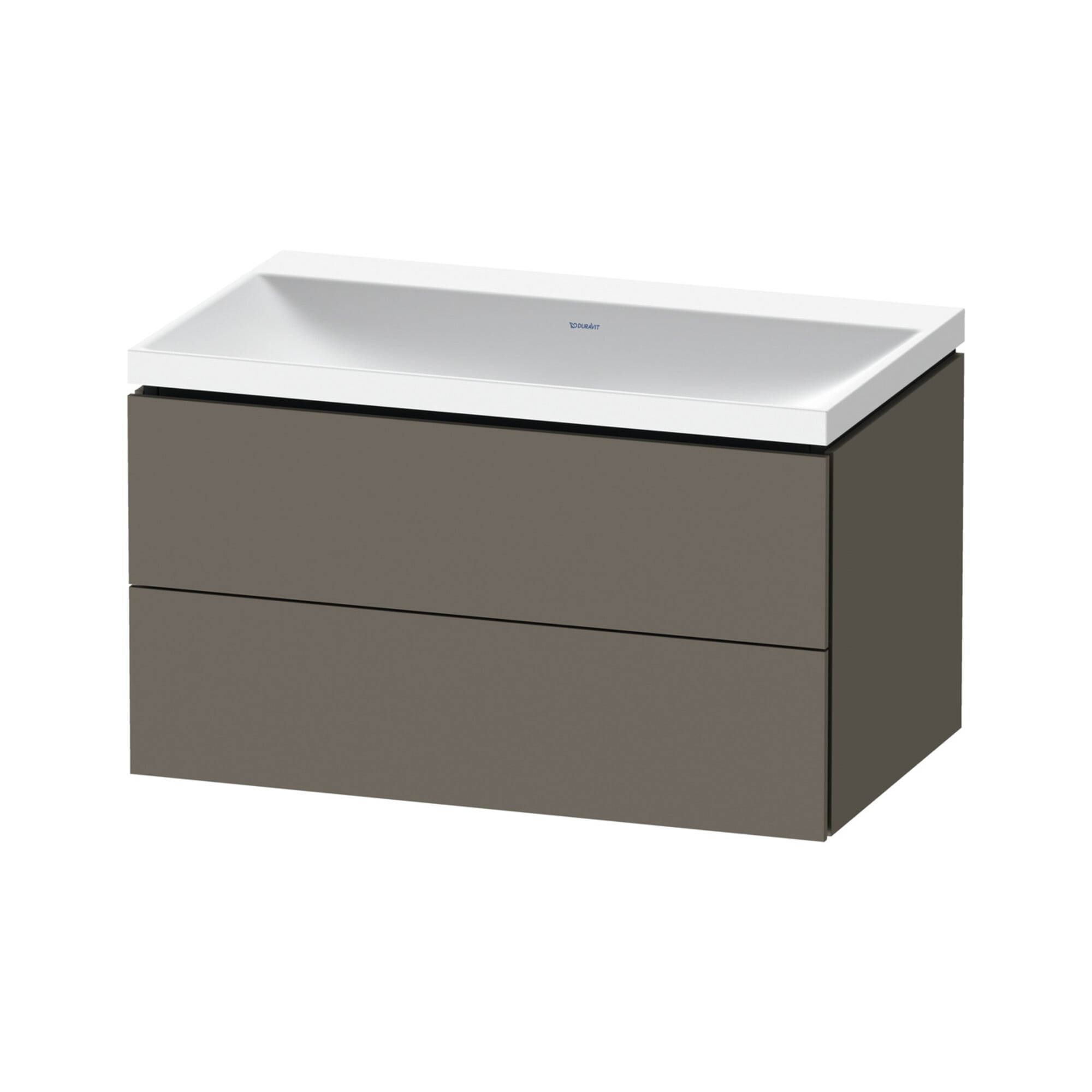 Duravit Möbel-Set L-Cube 80x48x48cm, o HL, f Gr s-matt, 2 Schub.