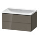 Duravit Möbel-Set L-Cube 80x48x48cm, o HL, flan. Gr hgl, 2 Schub.-1