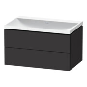 Duravit Möbel-Set L-Cube 80x48x48cm, o HL, graph matt, 2 Schub.