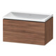 Duravit Möbel-Set L-Cube 80x48x48cm, o HL, Nussb Nat, 2 Schub.-1