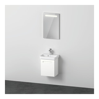 Duravit Möbel-Set No. 1 45cm, 1 Tür, Anschlag links, Weiß Matt