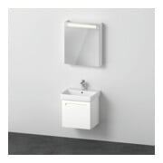 Duravit Möbel-Set No. 1 55cm, Anschlag rechts, Weiß Matt