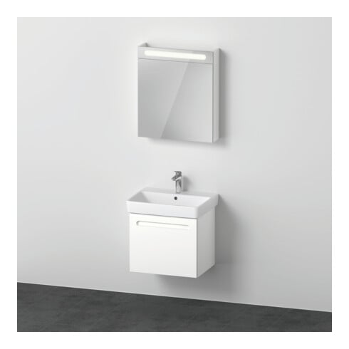 Duravit Möbel-Set No. 1 60cm, Anschlag rechts, Weiß Matt