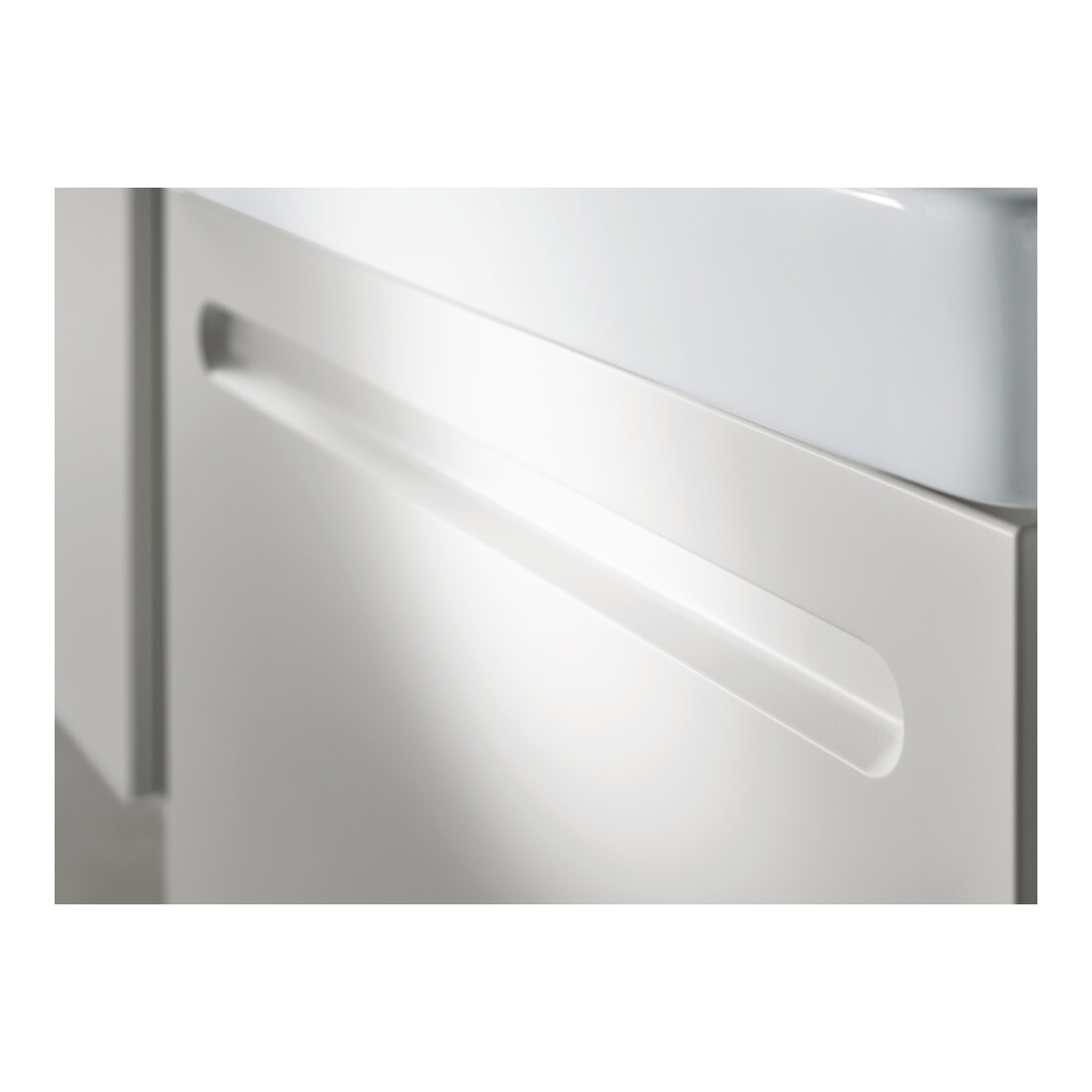 Duravit Möbel-Set No. 1 60cm, we m, 1 Auszug, 1 Innenschubkasten