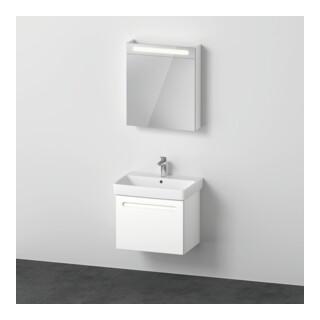 Duravit Möbel-Set No. 1 65cm, Anschlag links, Weiß Matt