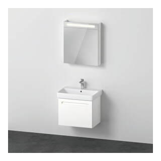 Duravit Möbel-Set No. 1 65cm, Anschlag links, Weiß Matt