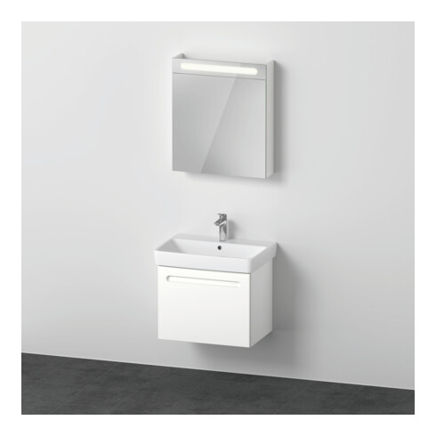 Duravit Möbel-Set No. 1 65cm, Anschlag rechts, Weiß Matt